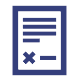 Icon of a contract document