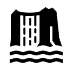 Icon of a water dam